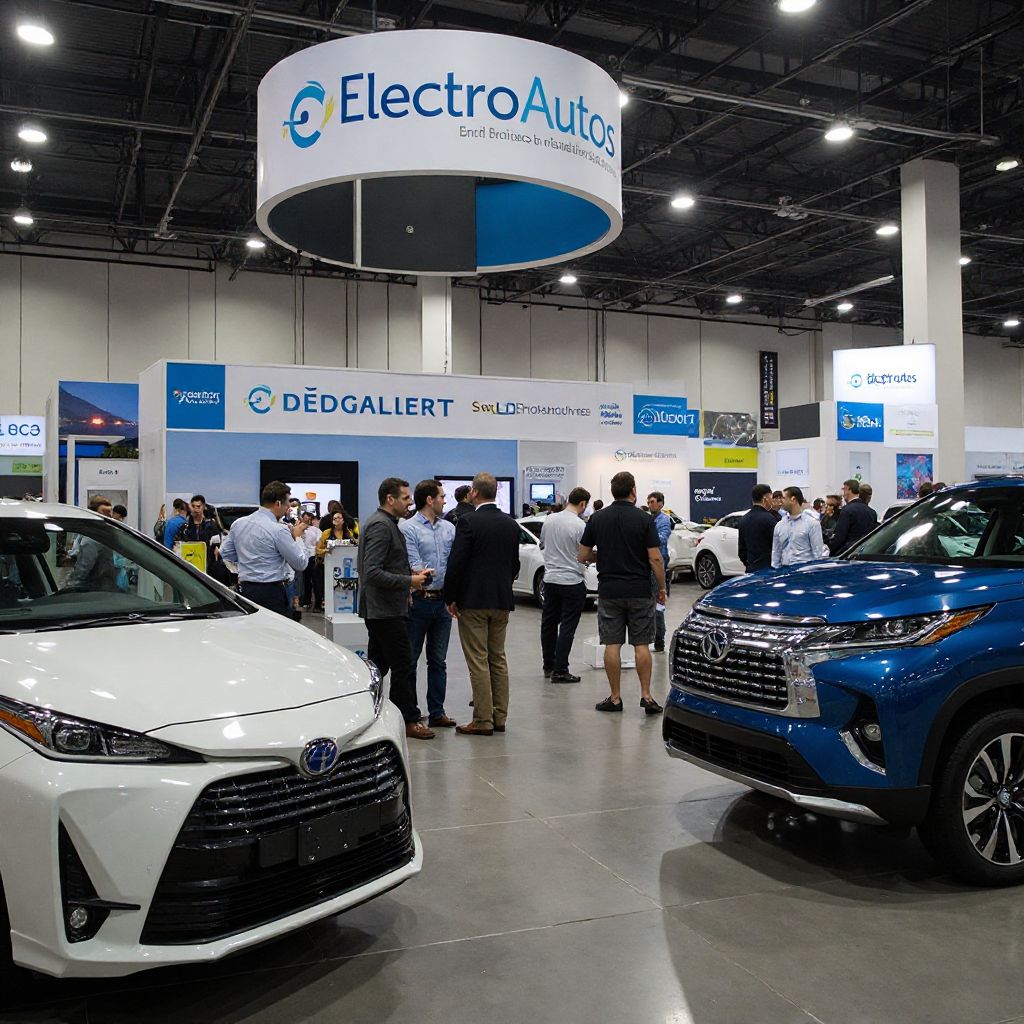 Equipo participando en la Expo Movilidad Sostenible