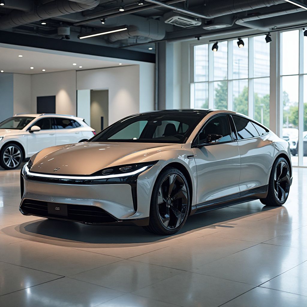 Modelo Sedan Eléctrico Premium