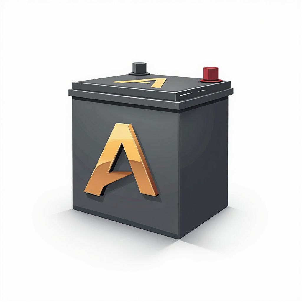 Logo de fabricante de baterías avanzadas